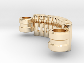 Custom Request - Graflex Mentor Power Compler in 14k Gold Plated Brass