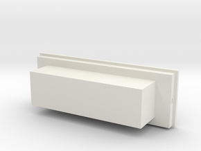 1/64 Truck toolbox - Kubota in White Natural Versatile Plastic