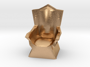 Miniature Throne in Natural Bronze