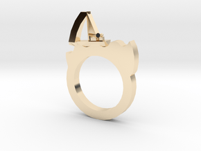 A2_3 in 14k Gold Plated Brass: 6.5 / 52.75