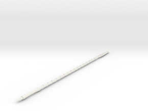 Miniature Lancer Gae Bolg - Fate Stay Night - 10cm in White Natural Versatile Plastic