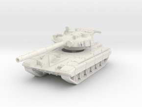 T-64 B 1/72 in White Natural Versatile Plastic