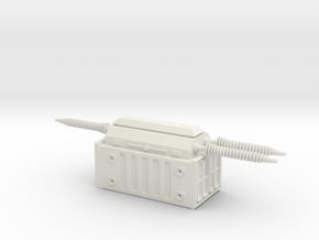 Electrical Transformer 1/87 in White Natural Versatile Plastic