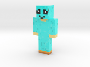 Tanaka_Ken | Minecraft toy in Glossy Full Color Sandstone