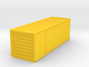 Schweizer Postcontainer Spur TT in Yellow Processed Versatile Plastic