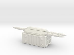 Electrical Transformer 1/160 in White Natural Versatile Plastic