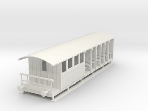 o-43-corringham-toastrack-composite-coach in White Natural Versatile Plastic