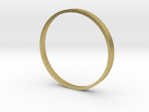 *Proto: 41mm sterile watch - flange ring: metal in Natural Brass