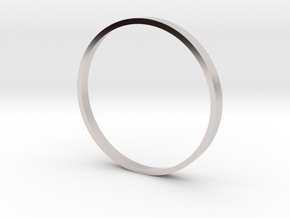 *Proto: 41mm sterile watch - flange ring: metal in Rhodium Plated Brass