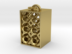 Inside the Parallelepiped in Natural Brass