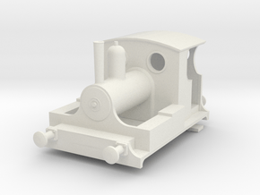 b-87-kitson-0-4-0wt-loco in White Natural Versatile Plastic