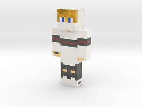 Jumpingle | Minecraft toy in Glossy Full Color Sandstone