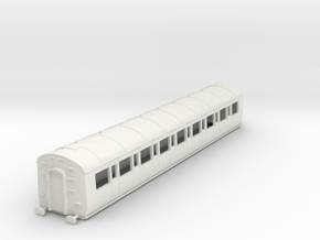 o-100-gwr-c54-third-class-coach in White Natural Versatile Plastic
