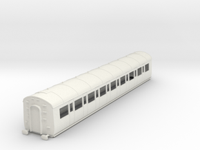 o-43-gwr-c54-third-class-coach in White Natural Versatile Plastic