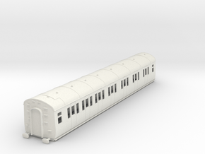 o-43-gwr-e127-lh-comp-coach in White Natural Versatile Plastic