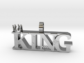 KINGIN  in Polished Silver