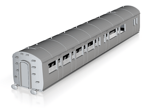 o-148fs-gwr-e128-rh-brake-comp-coach in Tan Fine Detail Plastic