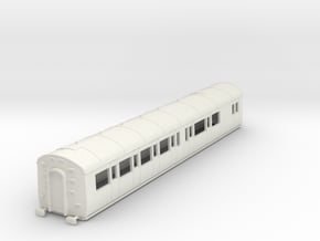 o-100-gwr-e128-rh-brake-comp-coach in White Natural Versatile Plastic