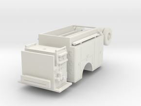 1/64 AHHL Engine Body Compartment Doors w/ Pump (U in White Natural Versatile Plastic