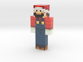 supermario | Minecraft toy in Glossy Full Color Sandstone
