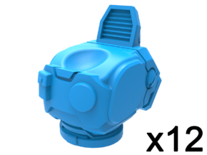 Infantry Torsos - Rugged Explorer x12 in Tan Fine Detail Plastic