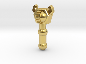 Kuwagatrer head for X2Toys AS001 Reserved Soldier in Polished Brass