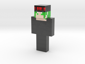 TM spider aermer | Minecraft toy in Glossy Full Color Sandstone