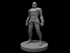 Animated Armor 2 in Tan Fine Detail Plastic