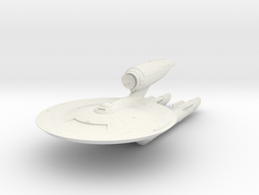 Federation Iowa class Refit Scout Destroyer 4.1" in White Natural Versatile Plastic