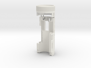Graflex Mentor - Var2 Part9 Style3 - Power Module in White Natural Versatile Plastic