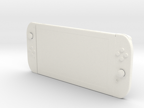 1/3rd Scale Nintendo Switch  in White Processed Versatile Plastic