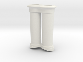 steampunk chimney 1  in White Natural Versatile Plastic