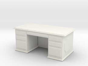 Office Wood Desk 1/64 in White Natural Versatile Plastic