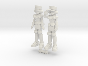 T-Ai 2-Pack (RiD2000) 35mm Minis in White Natural Versatile Plastic