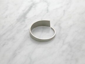 Tides bracelet in Polished Nickel Steel: Extra Small