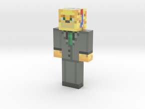 Party_Ocelot | Minecraft toy in Glossy Full Color Sandstone