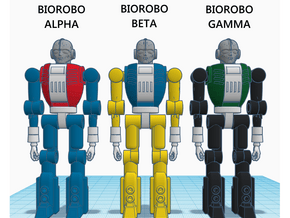 Digital-Biorobo Alpha, Beta and Gamma in BRA Torso