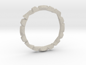 Construct bracelet in Natural Sandstone: Extra Small