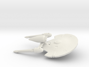 Uss Troy in White Natural Versatile Plastic