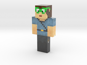 Peity | Minecraft toy in Glossy Full Color Sandstone