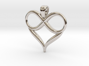 Infinite love [pendant] in Platinum