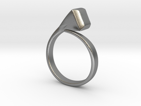 Horseshoe's nail [ring] in Natural Silver