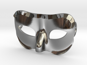 Masquerade in Polished Silver