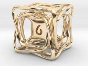 Confusion D6 in 14K Yellow Gold