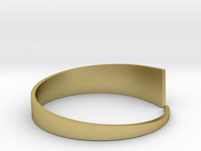 Tides bracelet in Natural Brass: Small