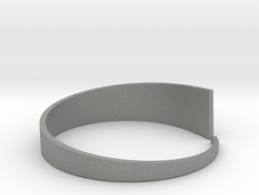 Tides bracelet in Gray PA12: Small