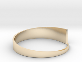 Tides bracelet in 14K Yellow Gold: Medium