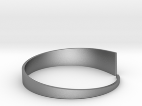 Tides bracelet in Natural Silver: Large