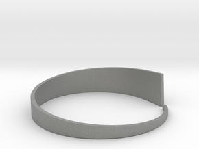 Tides bracelet in Gray PA12: Large