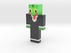 Bill_Gates | Minecraft toy in Glossy Full Color Sandstone